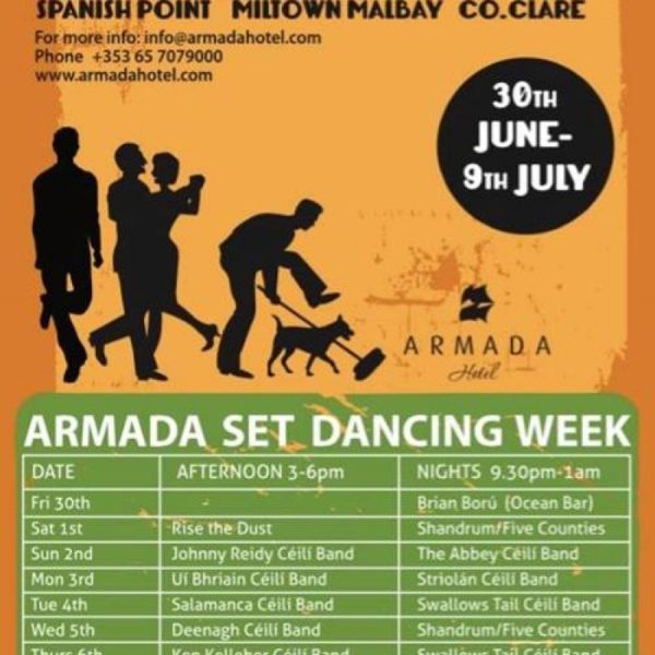 Festival of Music & Dancing during Willie Clancy Week at Armada