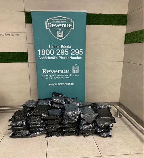 €760K Worth Of Herbal Cannabis Seized At Shannon Airport - News % Clare FM
