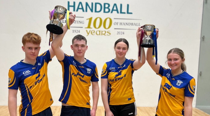Historic Weekend For Clare Handball At All Ireland Doubles Championships Finals