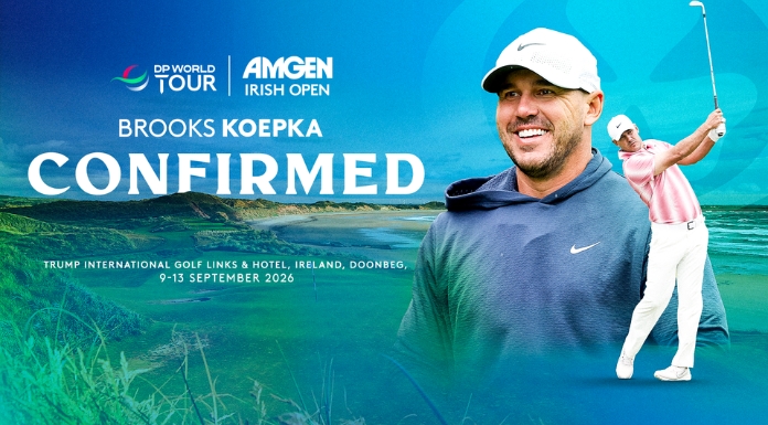 Five-Time Major Champion Brooks Koepka Confirmed For Amgen Irish Open