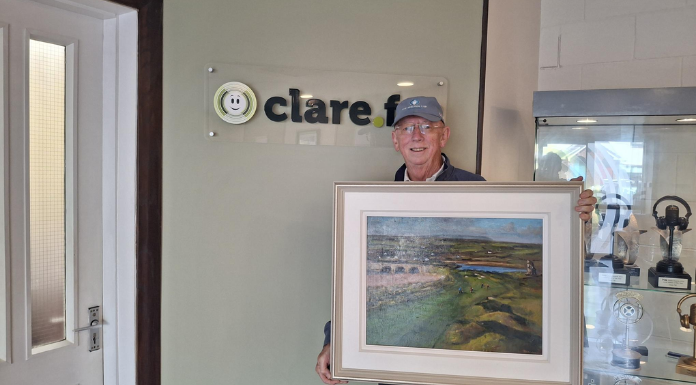 Lahinch Artist Michael Hanrahan Celebrates Walker Cup With New Paintings
