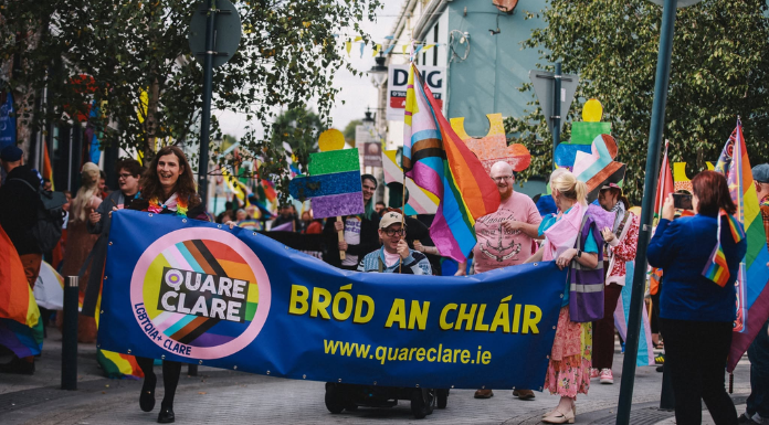 Pride 2026 Orgainser Says Says Support For LGBTQ+ Growing In Clare