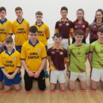 Clare Handball U14/15 League, teams from Clooney Quin, Tulla and Newmarket on Fergus