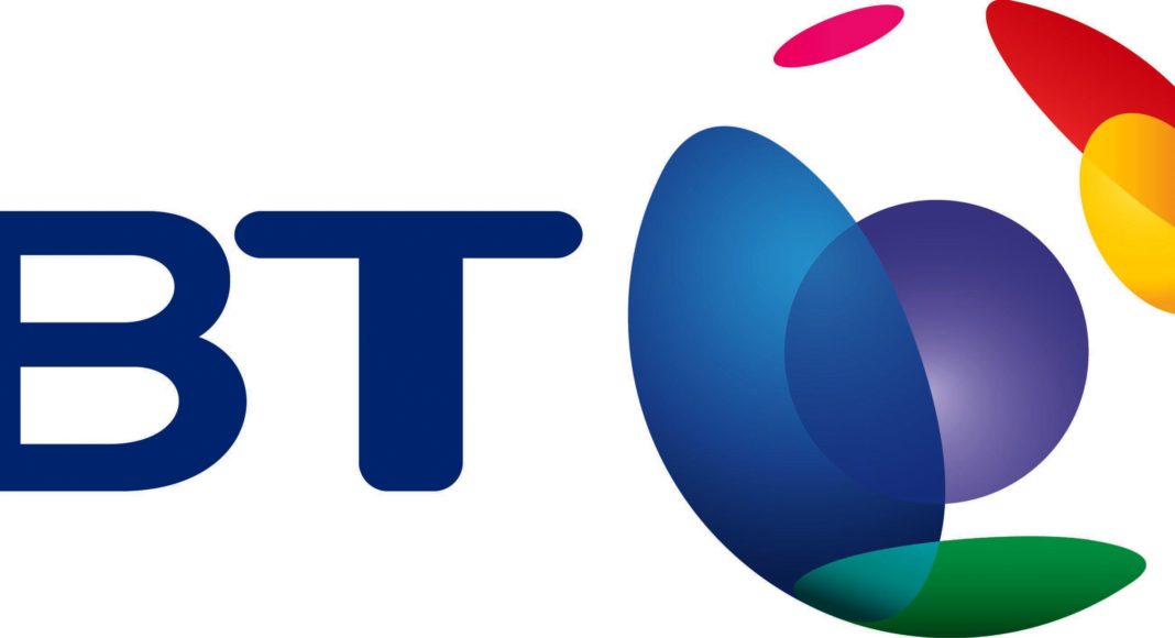BT brand identity

Enquiries about this image can be made to the BT Group Newsroom on its 24-hour number: 020 7356 5369.  From outside the UK, dial +44 20 7356 5369.  News releases and images can be accessed at the BT web site: http://www.bt.com/newscentre.