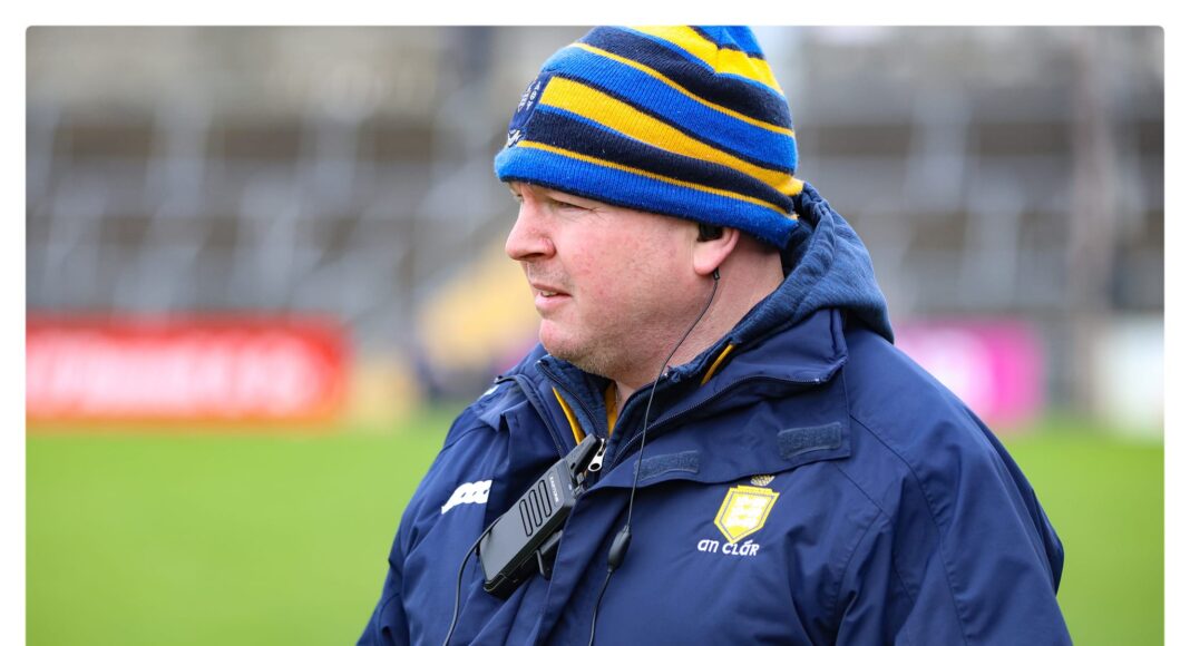 Clare Camogie Manager John Carmody. Pic (c) Ruth Griffin