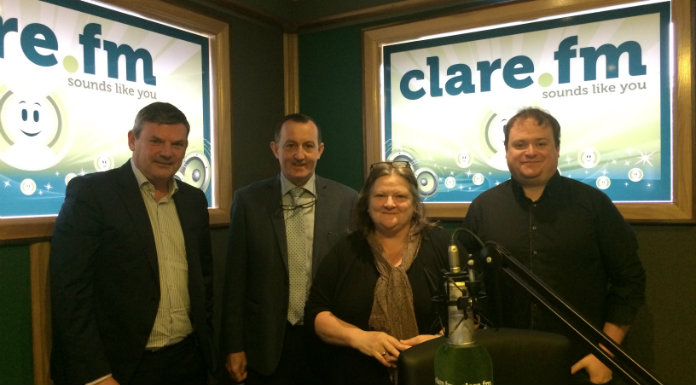 Our panelists David Costello, Michael Vaughan & Margaret O'Brien in studio