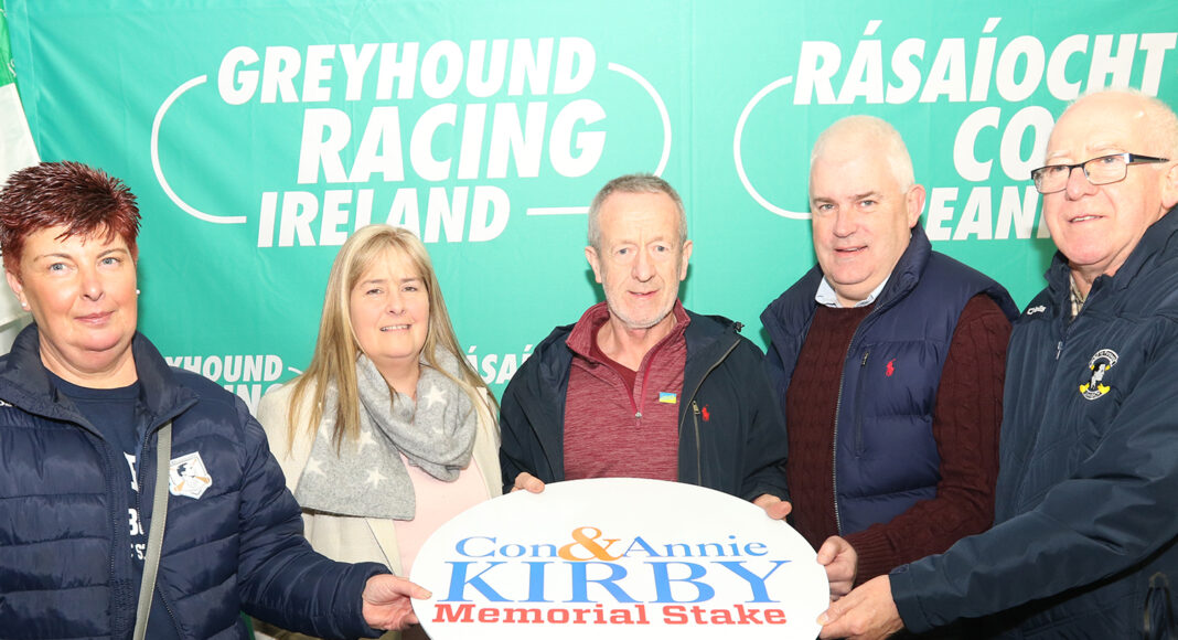 Launch of the Con and Annie Kirby Memorial Stake

Grainne Hickey, Na Piarsaigh, Mary Hassett, Assist GAA PRO, Sean Kelly, MEP, Leo O'Connor and Timmy O'Connor, Na Piarsaigh, attending the Launch of the Con and Annie Kirby Memorial Stake at Limerick Greyhound Stadium
Picture Brendan Gleeson