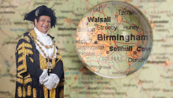 The Lord Mayor of Birmingham Councillor Chaman Lal who will travel to County Clare this weekend to initiate efforts by Clare County Council and Birmingham City Council to explore the establishment of economic links between the UK’s second largest City and the Shannon area, including the airport and industrial zone. Photo Birmingham City Council / John James.