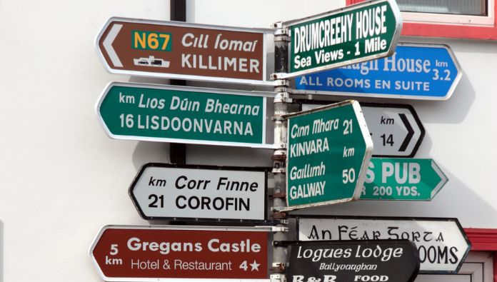North Clare Road Signs